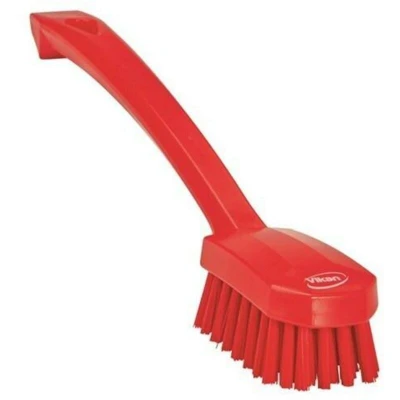 Afbeelding van Vikan Universele Afwasborstel Medium 26cm Rood