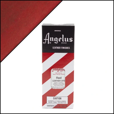 Afbeelding van Angelus Leather Dye Rood 88ml