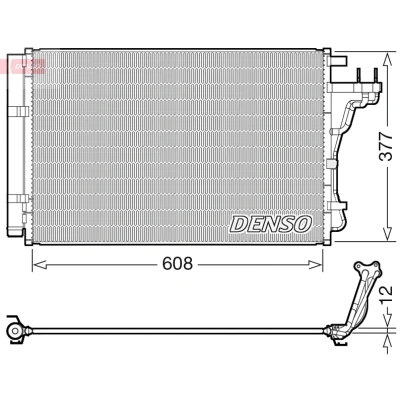 Afbeelding van Denso Airco condensor DCN43004