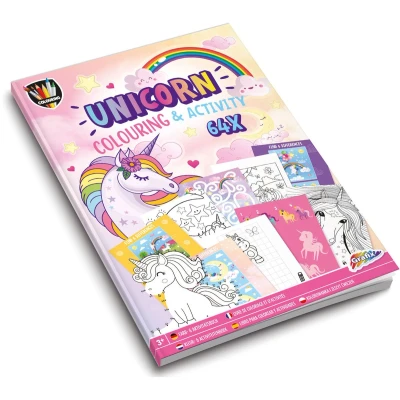Afbeelding van Creative Craft Group Kleuren Activiteitenboek Eenhoorn