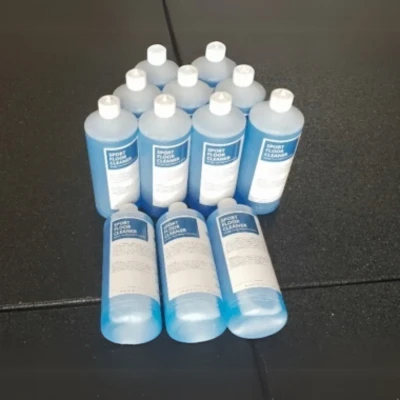 Afbeelding van NRG Wellness Rubber tegel Schoonmaakmiddel 1 liter Blauw