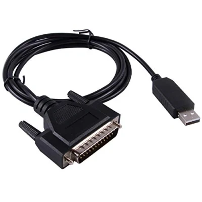 Afbeelding van FTDI USB RS232 naar DB25 Kabel voor Fanuc CNC Controle Gegevensoverdracht Seriële Compatibel C 232R US (6ft/180cm)