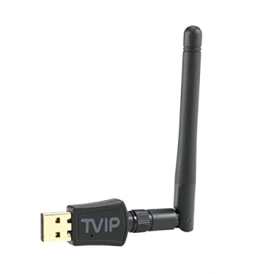 Afbeelding van TVIP Draadloze USB 2.0 WLAN Stick Adapter 600Mbit 2.4/5 GHz met antenne