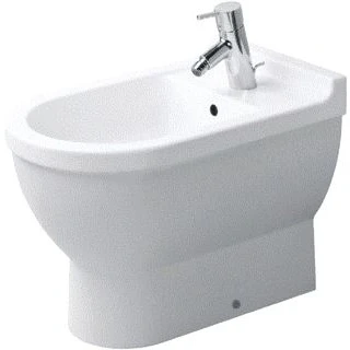 Afbeelding van Duravit Starck 3 staand bidet met bevestiging 36x56cm wit
