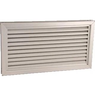 Afbeelding van Nedco deurventilatierooster alum. 445 x 245 mm F1 geanod.