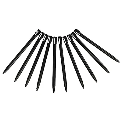 Afbeelding van vhbw 10 x styluspen compatibel met Nintendo DSi, DSi XL, DS Lite gameconsole, 9,2 cm lang, zwart