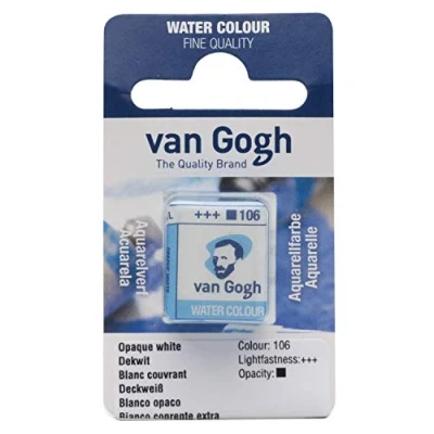 Afbeelding van Aquarelverf 106 Dekwit van Gogh Napje