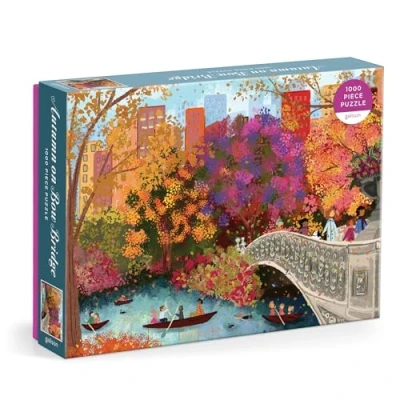 Afbeelding van Puzzle Joy Laforme Autumn on Bow Bridge