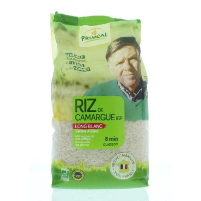 Afbeelding van Primeal Witte langgraan rijst camargue 1 kilog
