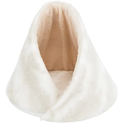 Afbeelding van Trixie Kattenmand Iglo Nelli Wit / Taupe