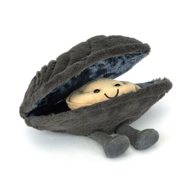 Afbeelding van Jellycat Michelle Mossel knuffel in de kleur Grijs