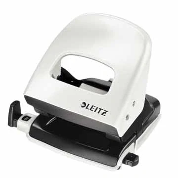 Afbeelding van Leitz Wow Perforator, 30 Blad, Parelwit, Op Blister Perforator