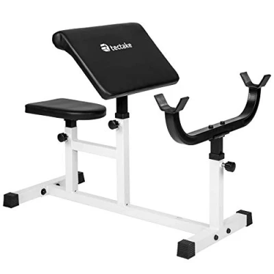 Afbeelding van tectake biceps curl halterbank 402267