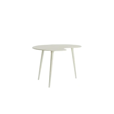 Afbeelding van Light &amp; Living Bijzettafel LINOS 67x49x41cm Wit