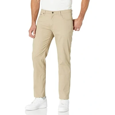 Afbeelding van Amazon Essentials Straight fit 5 pocket Stretch Twill Pant Casual, kaki, 33W x 29L