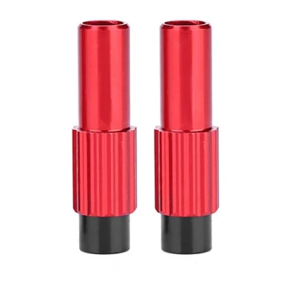 Afbeelding van Alomejor fiets instelschroef 1 paar remkabel versnelling voor mountainbike racefiets (rood)