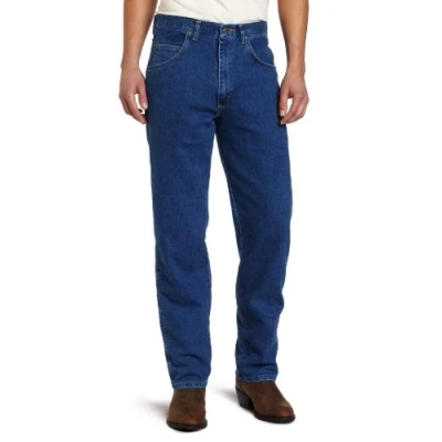 Afbeelding van Wrangler Heren Rugged Wear Relaxed Fit Stretch Flex Denim Jean, Steengewassen, 36W x 34L