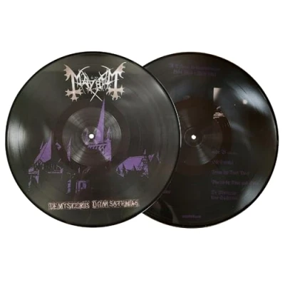 Afbeelding van Mayhem De Mysteriis Dom Sathanas (LP) (Picture Disc)