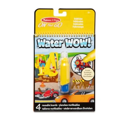 Afbeelding van Melissa &amp; Doug Water WOW! Herbruikbaar kleurblok met verborgen afbeeldingen Onder de zee