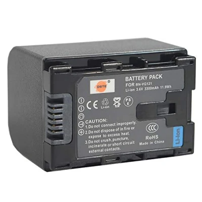 Afbeelding van DSTE Vervangende accu voor JVC BN VG121 GZ E10 E100 E100SEU E105BEK E105BEU E105REK E10AUS E10B E10BUS E10RUS E10SEK E10E10SEU E15