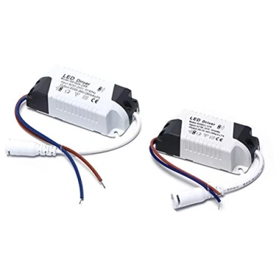 Afbeelding van 2 x LED drivers, 8 12 W transformator voor plafondlamp, voeding paneel, DC aansluiting plafondlamp (8 W)