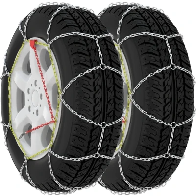 Afbeelding van vidaXL Sneeuwkettingen 2 st 9 mm KN70