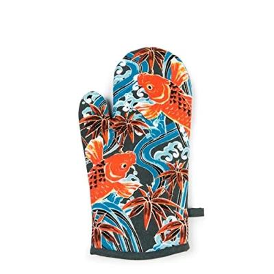 Afbeelding van Excelsa Kimono ovenwant, één maat, voering 100% katoen, vulling van polyester