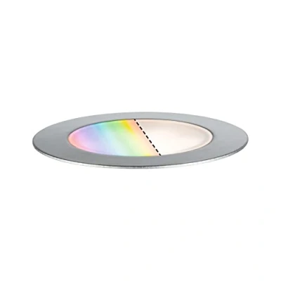 Afbeelding van Paulmann Floor 94751 Verlichtingssysteem Plug&amp;Shine LED buiteninbouwlamp (uitbreiding) 2 W RGBW RVS