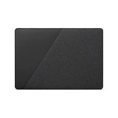Afbeelding van Native Union Stow Slim voor MacBook Pro 13 (2016 2020) en Air (Retina) Topkwaliteit hoes met magnetische sluiting gemakkelijke toegang buitenvak (Slate)