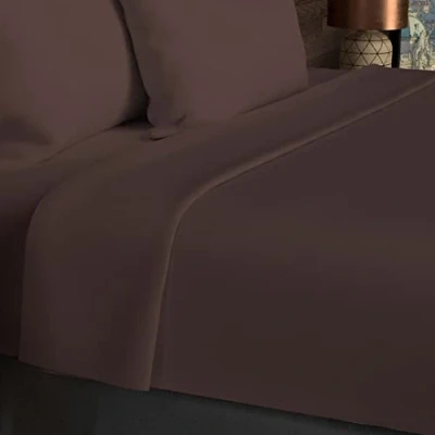Afbeelding van Soleil d&#039;Ocre Doden Plat, Katoen, Bruin, 240 x 290 cm