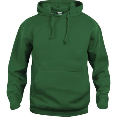 Afbeelding van Clique Basic hoody Flessengroen maat S