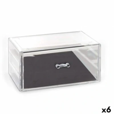 Afbeelding van Multi Functionele Organiser Confortime Plastic Transparant 23,5 x 15,3 10,8 cm (6 Stuks)