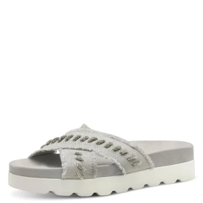 Afbeelding van Tamaris Dames 1 27413 44 Slipper, grijs, 37 EU, EU