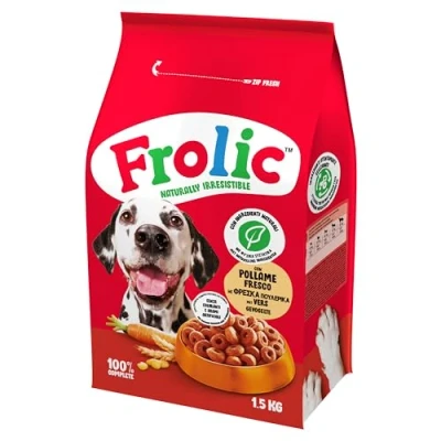 Afbeelding van Frolic Hondenbrokken Compleet Droogvoer Gevogelte 4x1.5kg