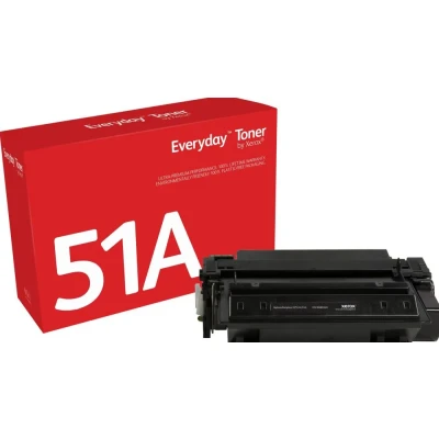 Afbeelding van Xerox Toner vervangt HP 51A, Q7551A Compatibel Zwart 6500 bladzijden Everyday™ 006R03669