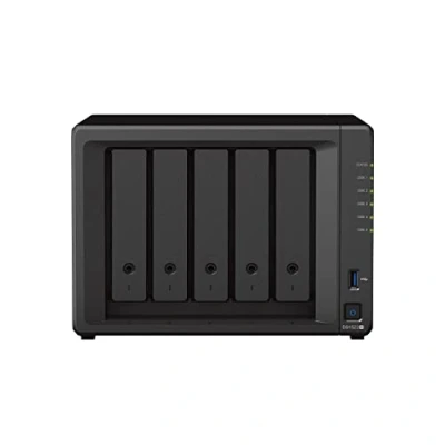 Afbeelding van Synology DS1522+ 5 Bay DiskStation NAS AMD Ryzen R1600 8GB RAM 4xRJ 45 1GbE LAN poort, zonder HDD&#039;s