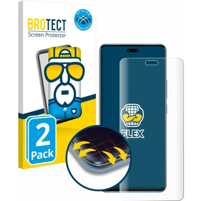 Afbeelding van BROTECT Screenprotector voor Xiaomi 13 Lite Folie Beschermfolie transparant volledig dekking (2 Stuks)