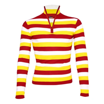 Afbeelding van Fjesta Oeteldonk Half Zip Trui Kleding Carnaval Den Bosch Unisex Maat M