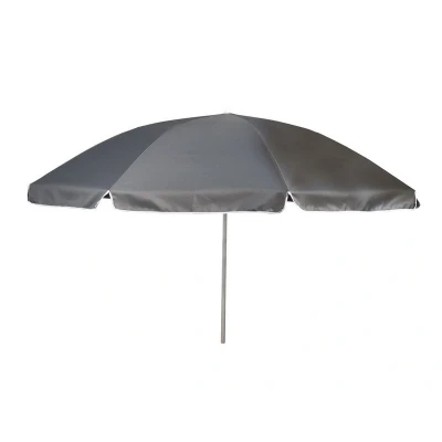 Afbeelding van Bo Camp Parasol Met Knikarm Ø 200 Cm Grijs