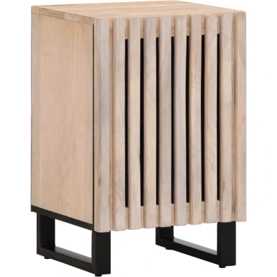 Afbeelding van vidaXL Badkamerkast 38x34x58 cm massief mangohout