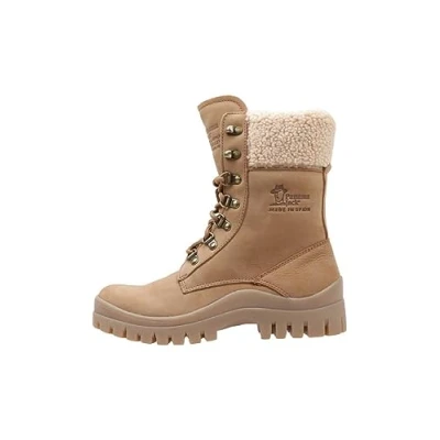 Afbeelding van Panama Jack Heid Combat Boot voor dames, camel, 38 EU