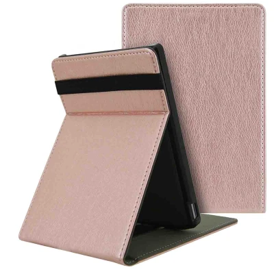 Afbeelding van imoshion Flipcase Stand voor Vivlio Light HD met standaard Rosé Goud Kunstleder