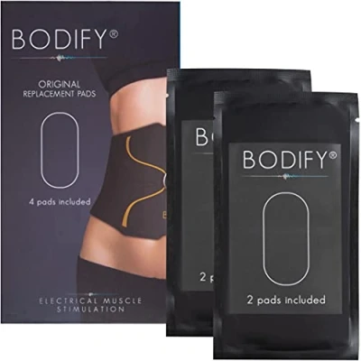 Afbeelding van Originele reservepads, set van 2 (zonder controller) voor EMS buiktrainer Pro buikspiertrainer mannen en vrouwen
