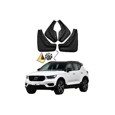 Afbeelding van YLOXFW Auto Spatlappen Spatschermen Voor Volvo XC40 2018 2023 Achter Spatbord Kit Wielband Fender Flares Spatborden 4 PC Accessoires,Verzend 1 Car Wash Towel