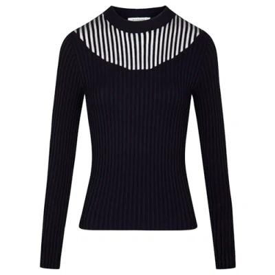 Afbeelding van Morgan gestreepte ribgebreide top
