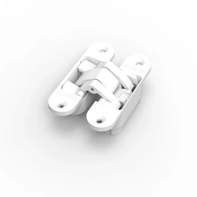 Afbeelding van Argenta 3D verstelbaar, onzichtbaar scharnier, invisible small, mat wit ral 9016