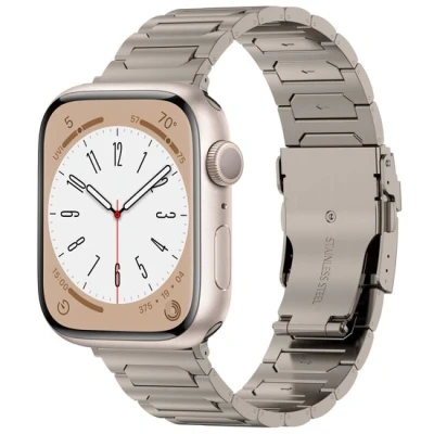 Afbeelding van Apple Watch Titanium H type schakelband kleur Geschikt voor 38mm / 40mm 41mm 42mm