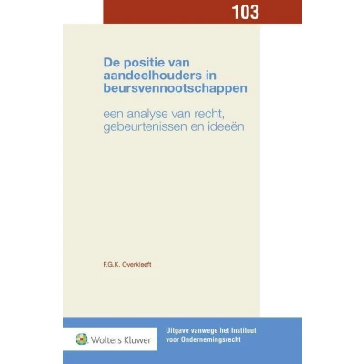 Afbeelding van De positie van aandeelhouders in beursvennootschappen