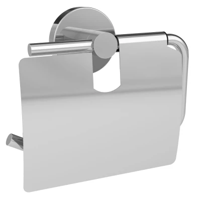 Afbeelding van Toiletrolhouder Hangend Allibert Coperblink met Afdekplaat Glanzend Chroom