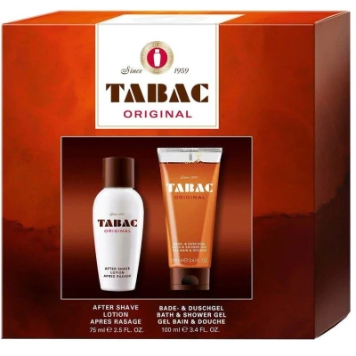 Afbeelding van Tabac Geschenkset Aftershave Lotion 75 ml + Douchegel 100